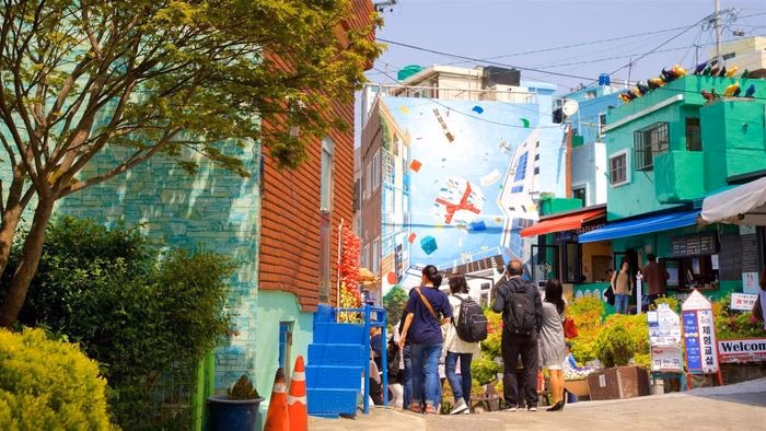 Góc nhìn từ những ngôi nhà xếp tầng tại Busan