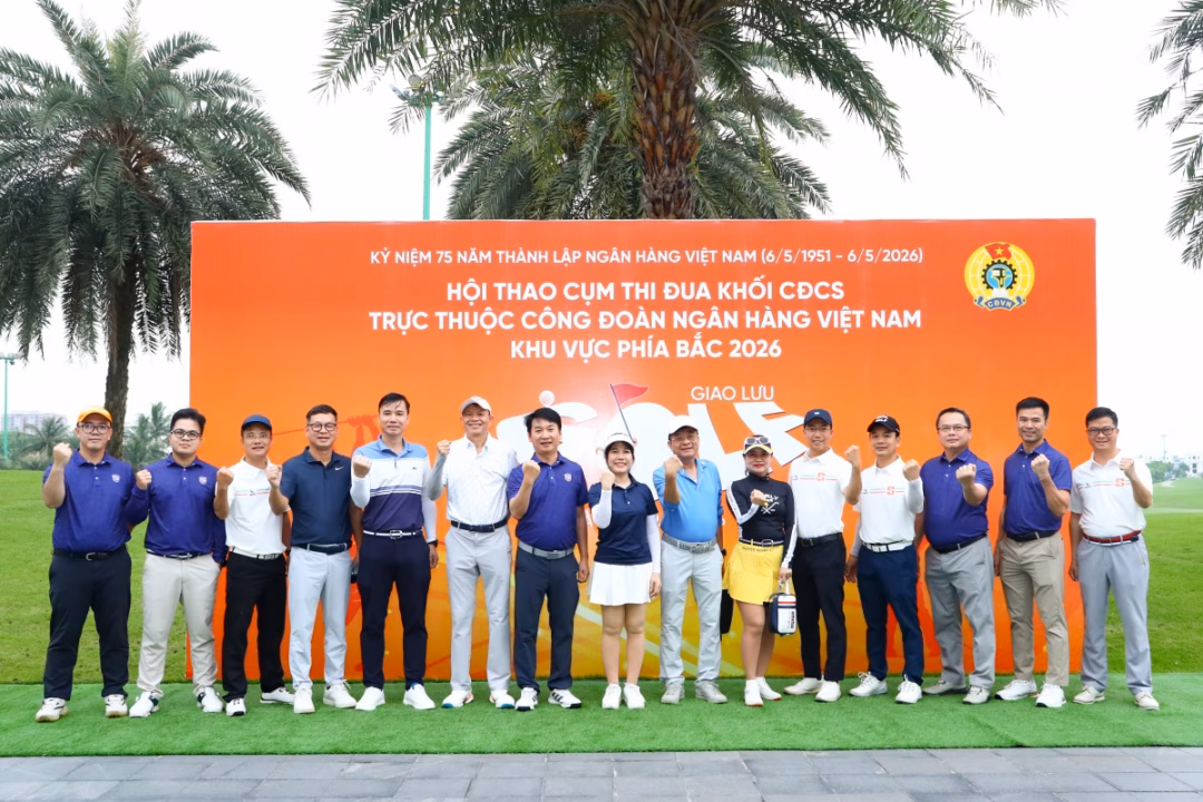 Môn Golf quy tụ nhiều vận động viên thi đấu đến từ các đơn vị lãnh đạo